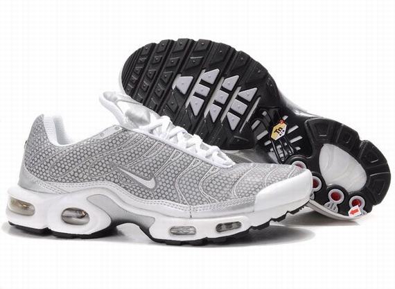New Men'S Nike Air Max Tn Gray/White